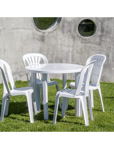 Mesa Plástico Jardín para...